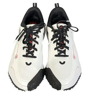 G/FORE G/18 Golf Shoes - Snow/Onyx Men's Size 13